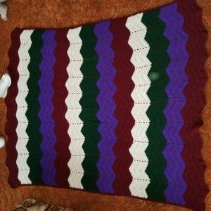 Brand new Afghan Blanket 55" x 64"